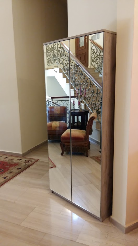 Gala Double Mirror Shoe Cabinet