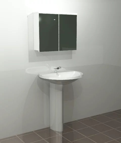 Double compartment Medicine Cabinet