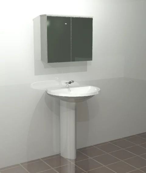 Double compartment Medicine Cabinet