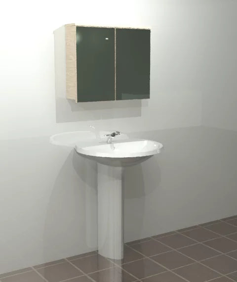Double compartment Medicine Cabinet