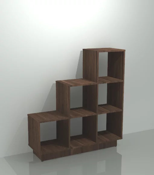 Leveled Bookshelf Organizer