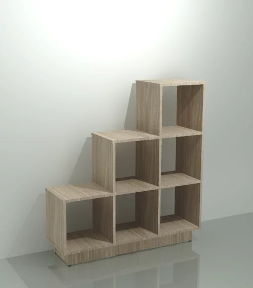 Leveled Bookshelf Organizer