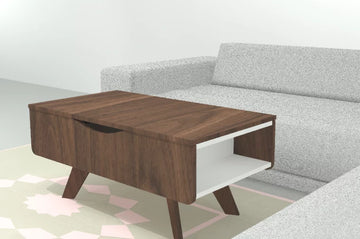 Minimalist Lift Top Coffee Table with Hidden Storage | Home & Office | Lebanon
