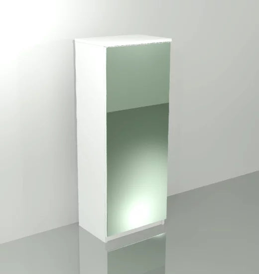 Gala Petite Mirror Shoe Cabinet – Slim Mirror Shoe Storage | Space Saving Lebanon
