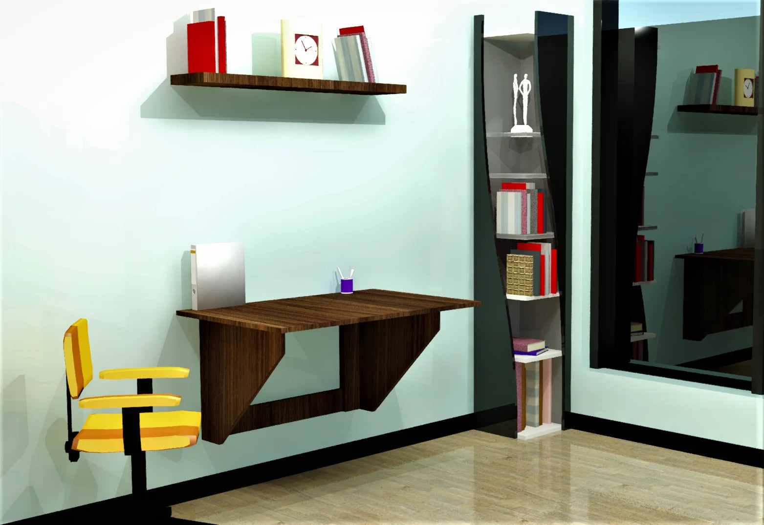 Foldable Pull-up Desk