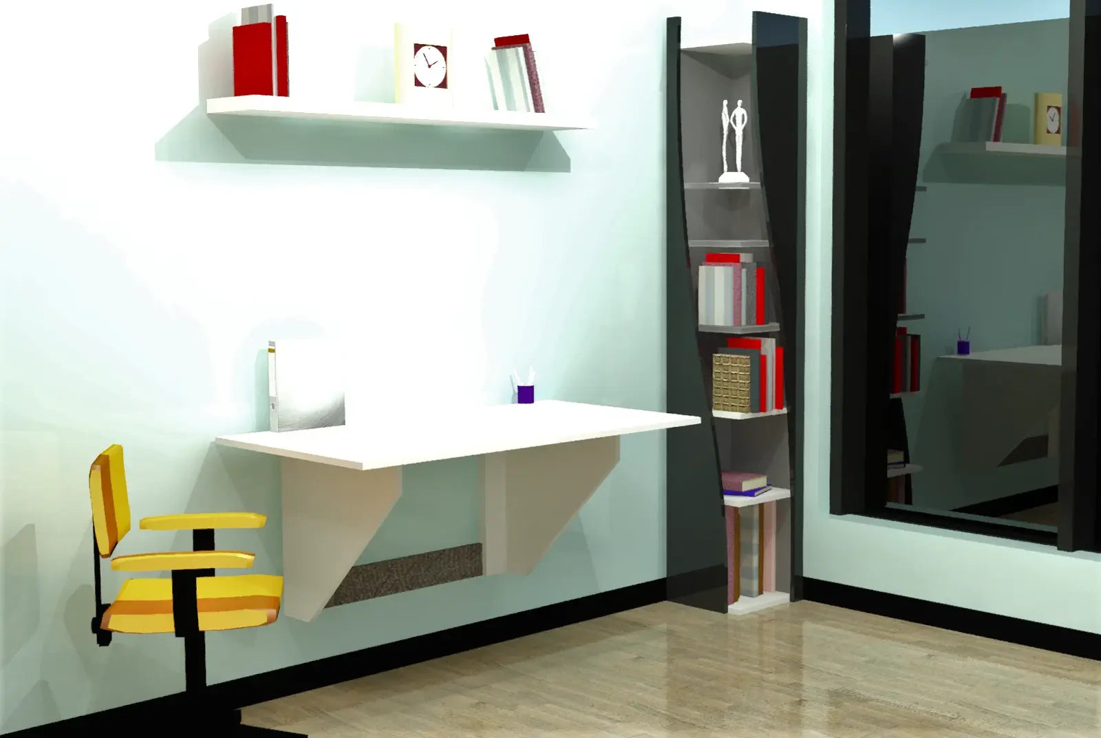 Foldable Pull-up Desk