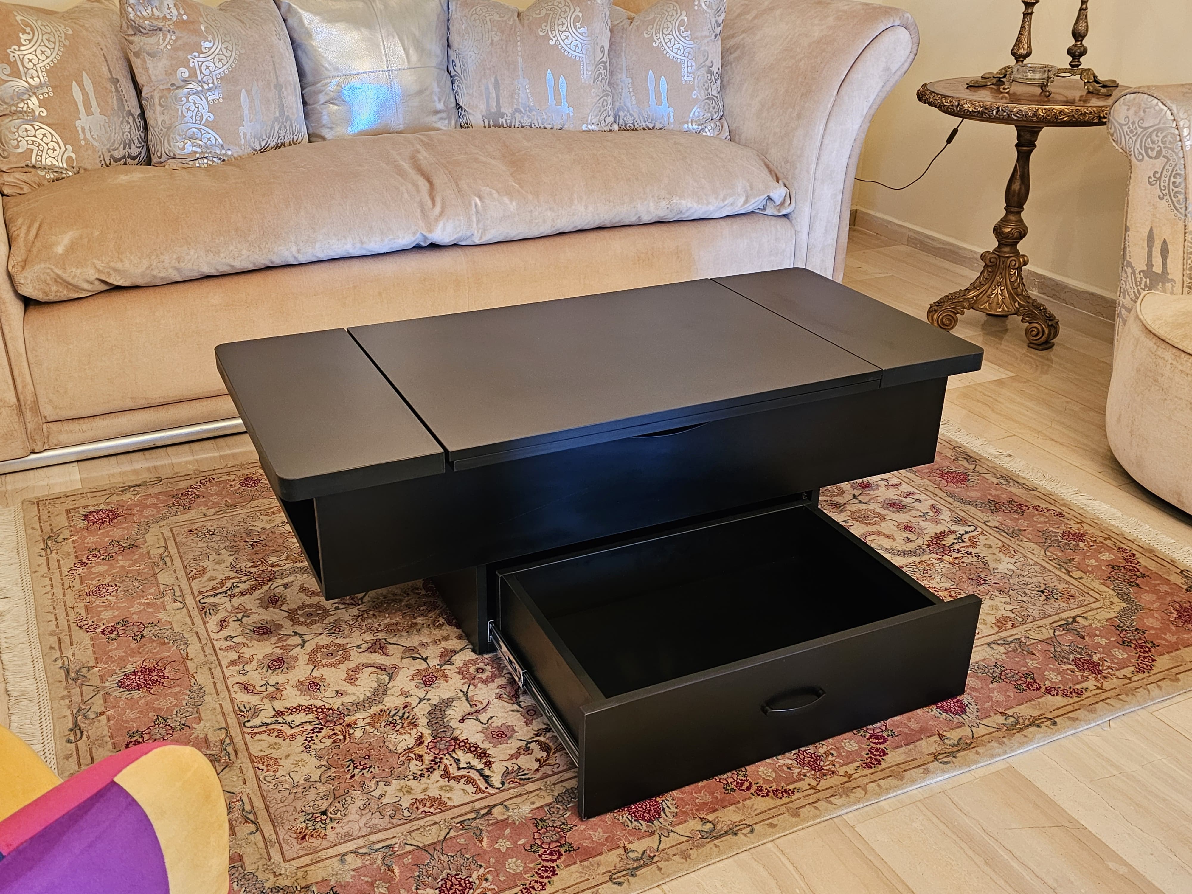 Pop-up to Dining Coffee Table