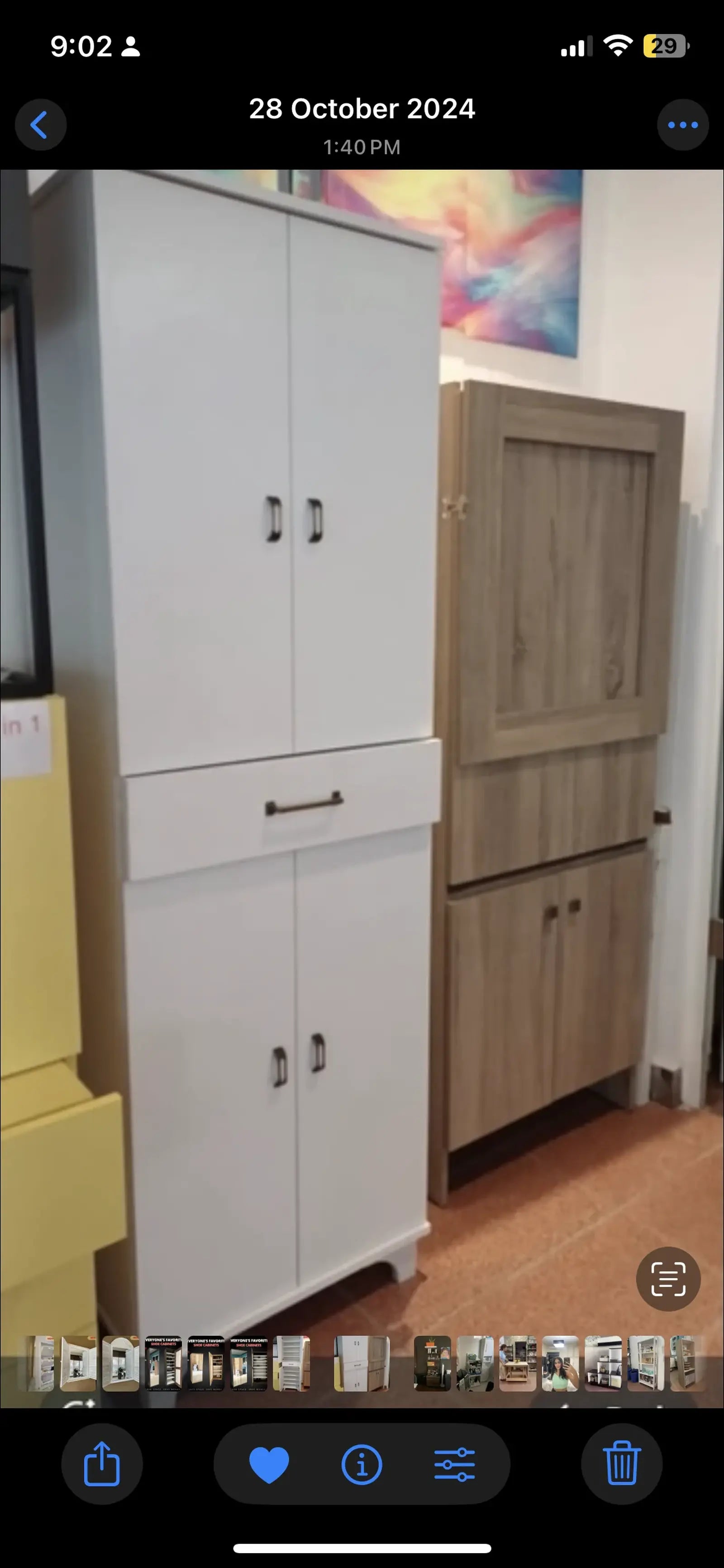 FlexiTall Multi-Purpose Storage Cabinet – Adjustable Shelves & Deep Drawer