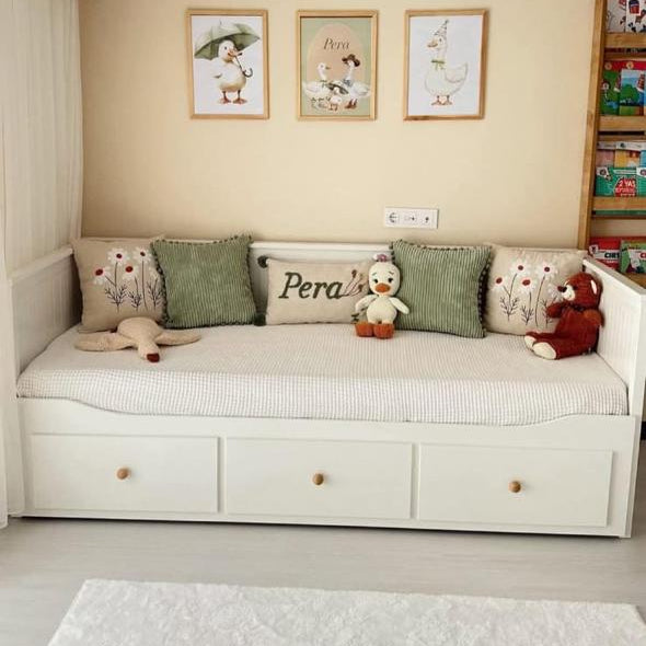DayDreamer Duo – Sofa Bed with Dual Storage Drawers | 2-in-1 Space-Saving Bedroom Lebanon