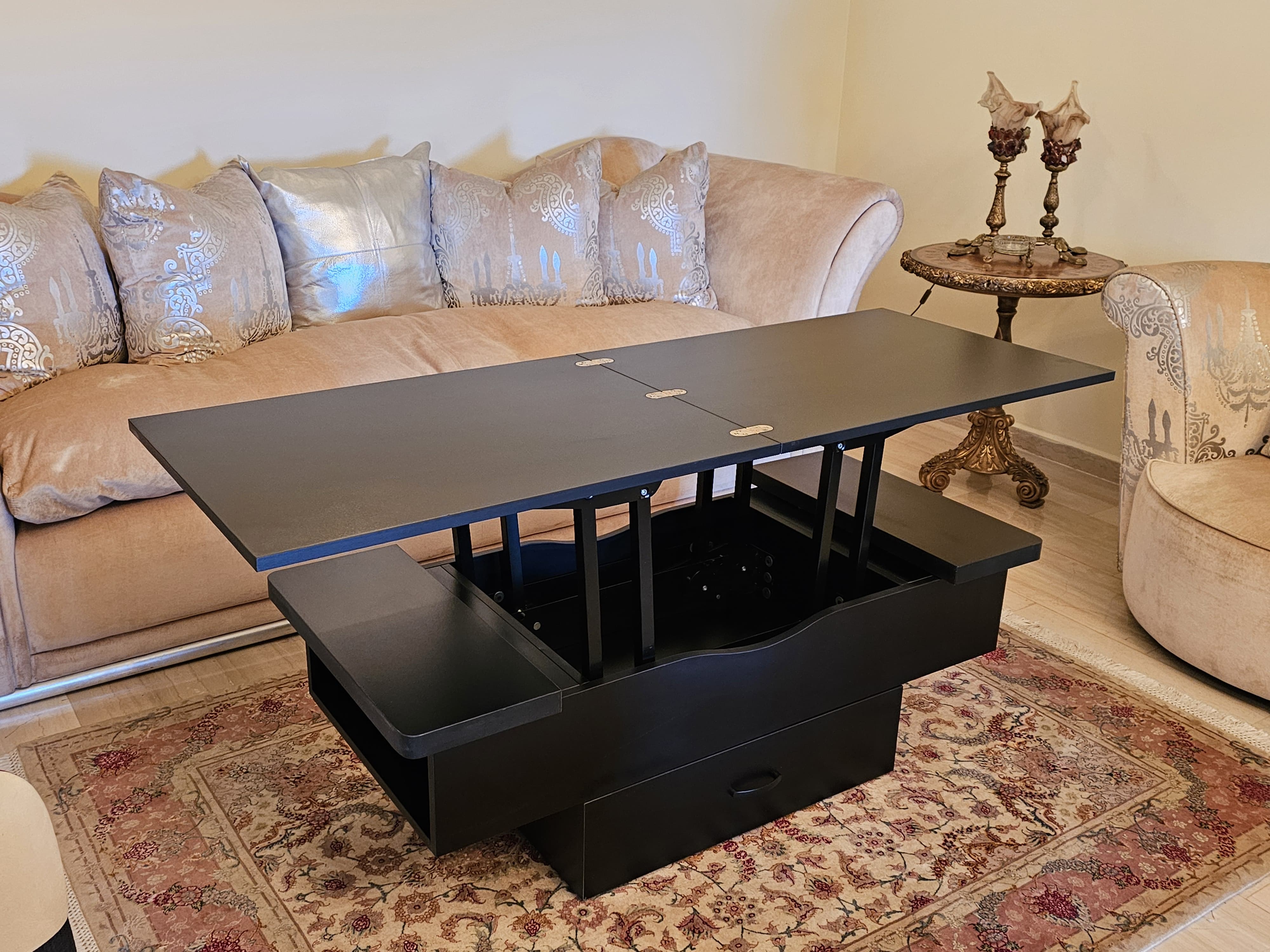 Pop-up to Dining Coffee Table