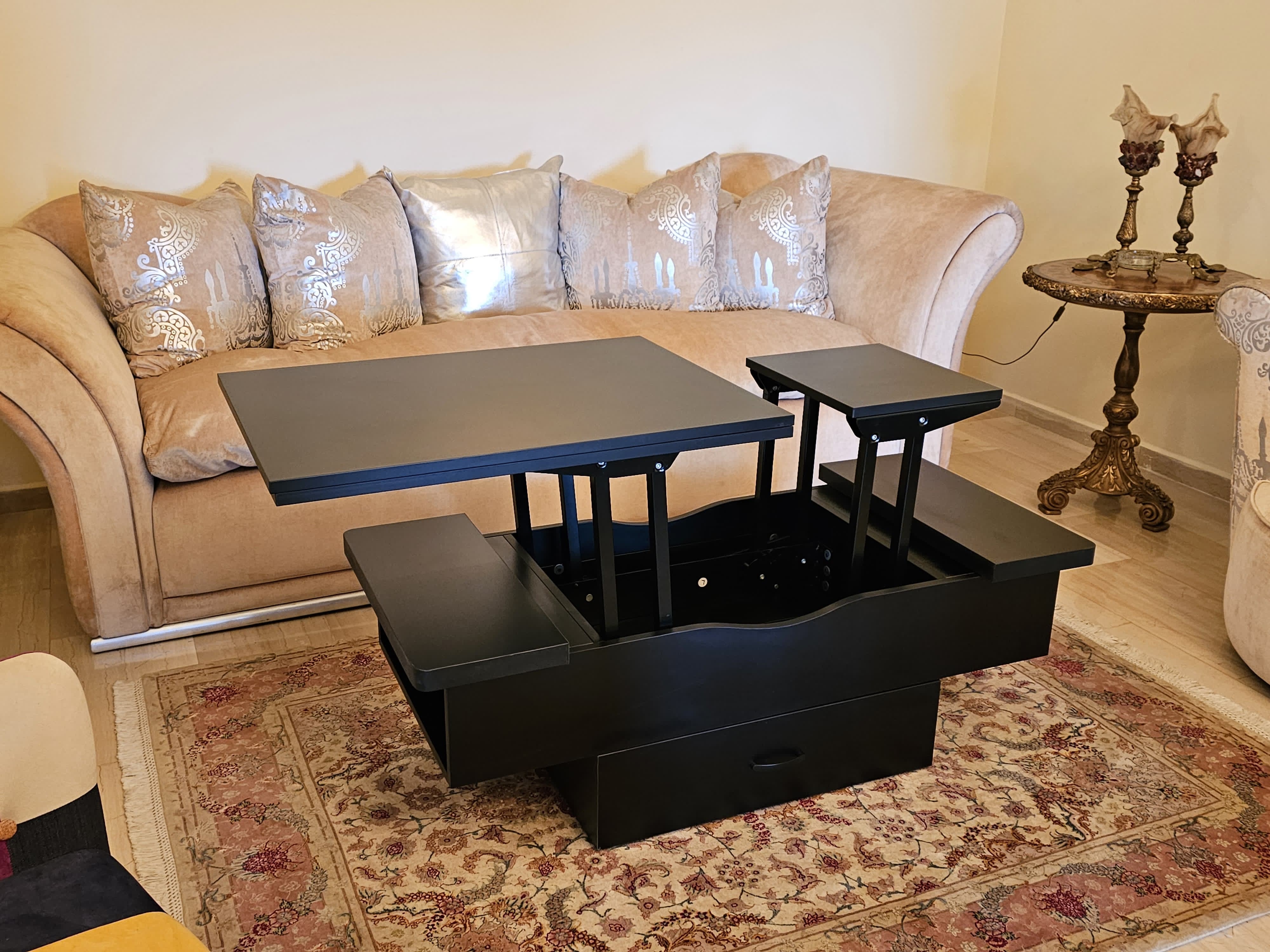 Pop-up to Dining Coffee Table