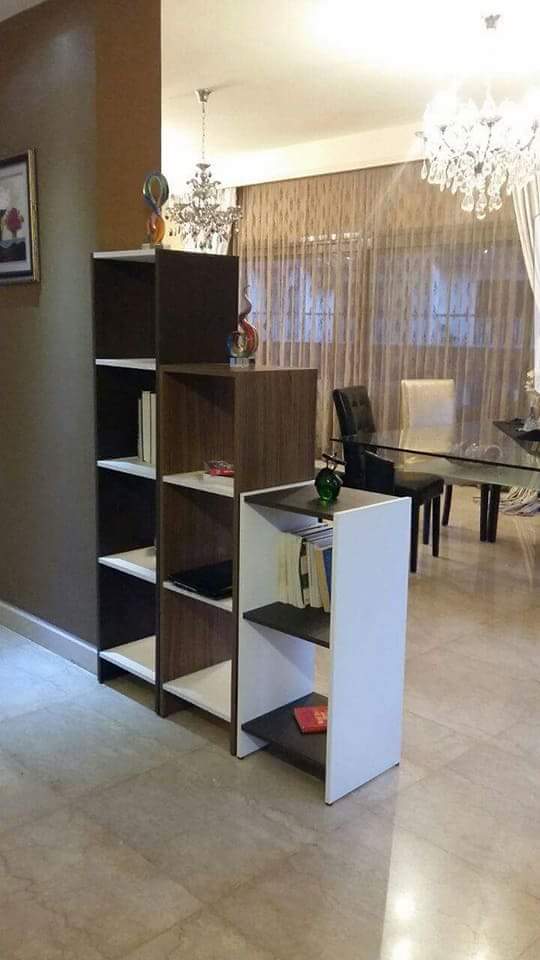 Leveled Bookshelf Organizer