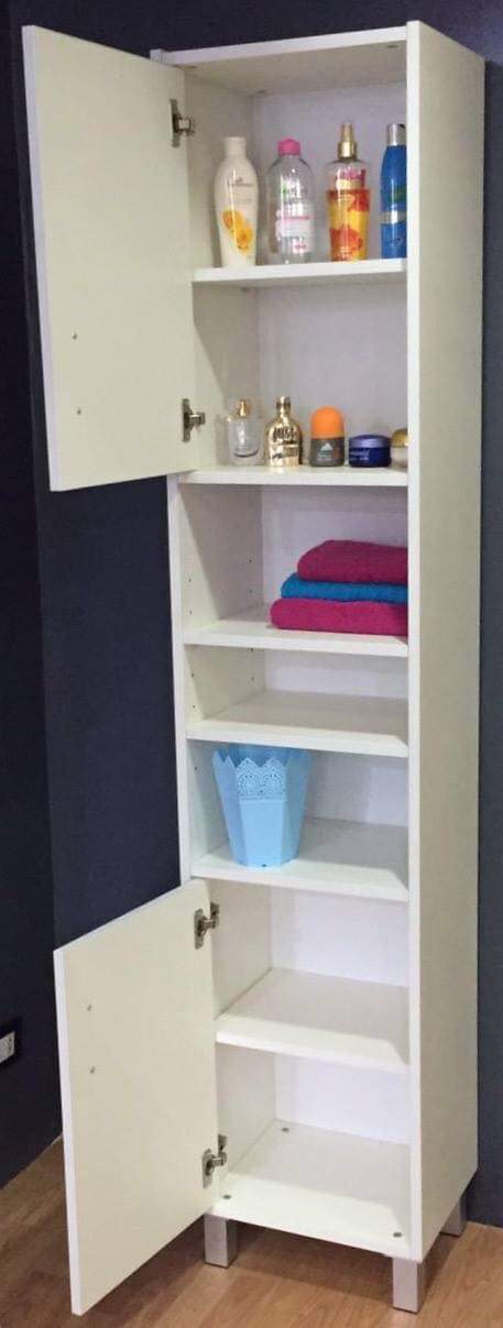 Torre Grande Bathroom Cabinet – Full-Size Storage with Moisture-Resistant Finish | Lebanon