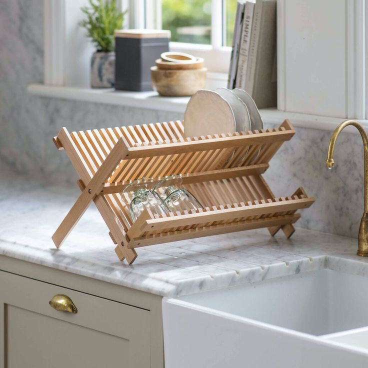 Eco-friendly Bamboo Dish Rack