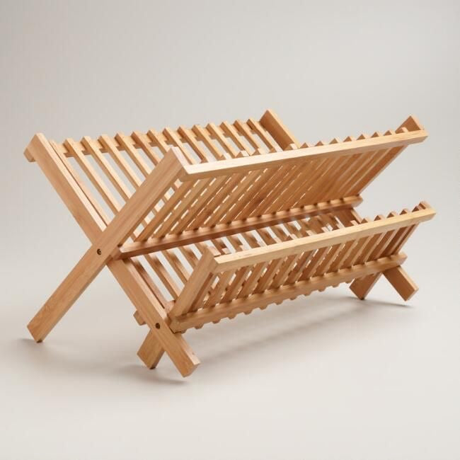 Eco-friendly Bamboo Dish Rack