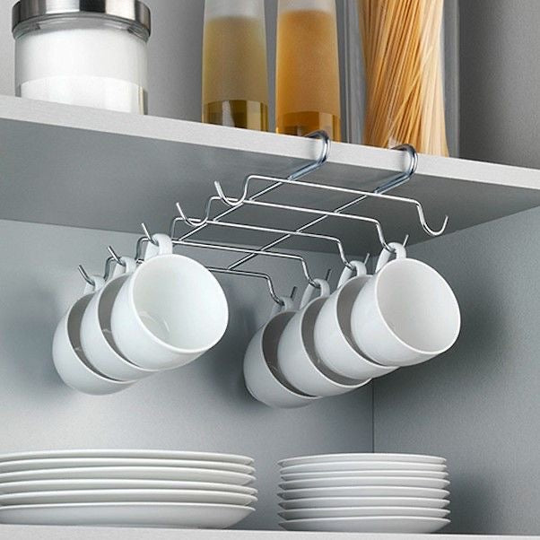 Stainless Steel Double Sided Mug Hanger