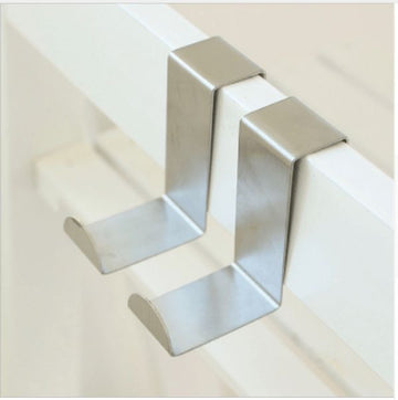 2pcs Over Dook Metal Hanging Hook