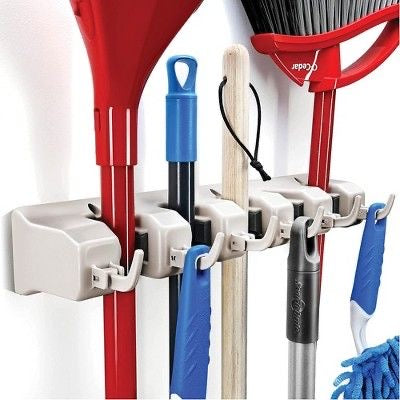Broom/Mop holder Wall-mounted