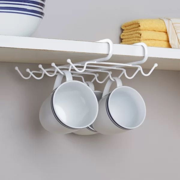 Stainless Steel Double Sided Mug Hanger