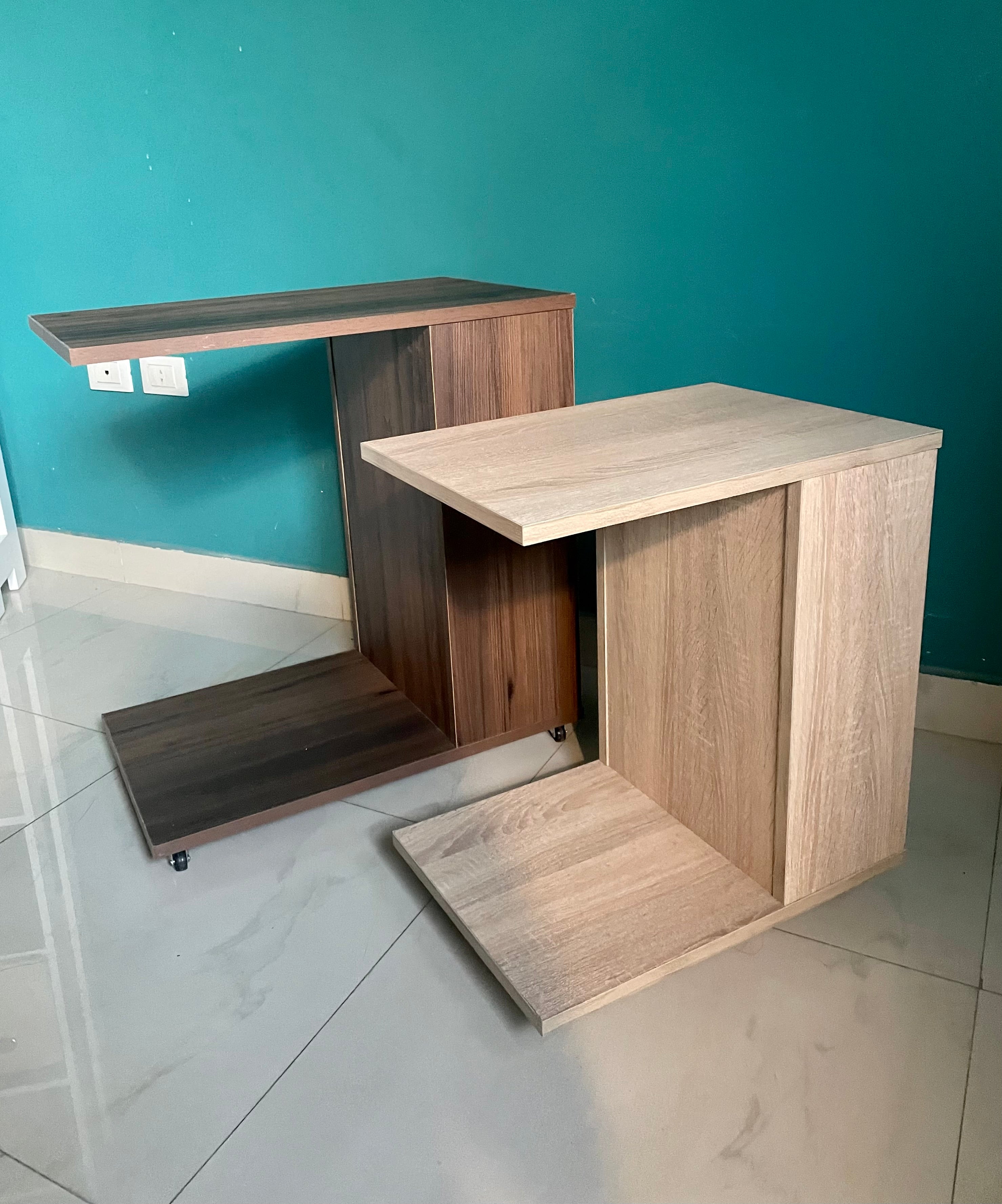 C-Table Movable Side Table – Slides Under Sofa | Laptop & Snack Table | Lebanon