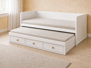 DayDreamer 3-in-1 Bed – Main Bed, Sofa Bed & Triple Storage Drawers | Space-Saving Bedroom Lebanon
