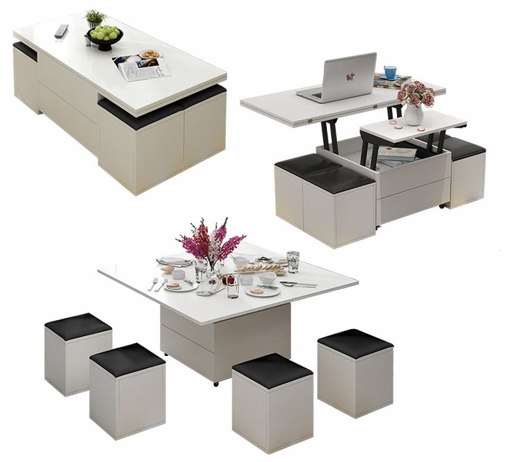 The ExpandSquare Coffee-to-Dining Table