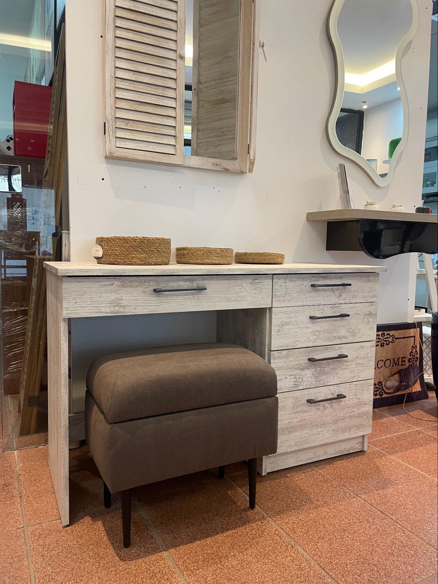 DeskDresser Pro – Multifunctional Desk, Dresser & Storage Ottoman Seat | Lebanon