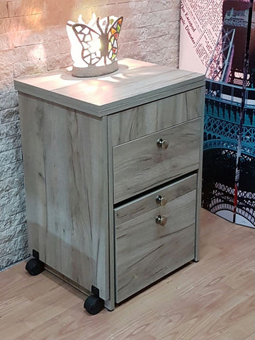 Compact 3-in-1 Dresser, Desk & Vanity Seat – Mirror with Storage, Pull-Out Desk & Drawers | Lebanon