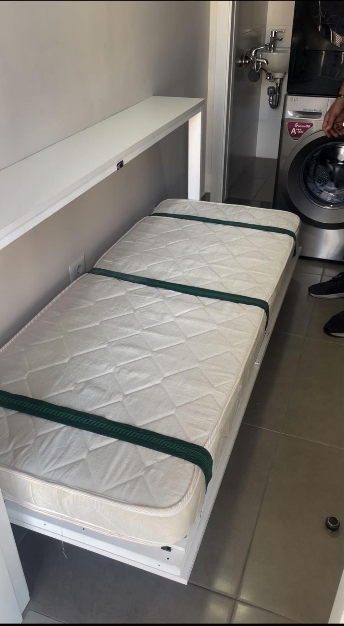 SingleFold Wall Bed – Foldable Single Murphy Bed | Space-Saving Guest Bed | Lebanon