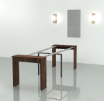 Console-to-Dining Table (80cm)