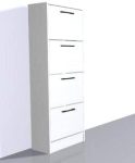 4-Level Shoe Cabinet